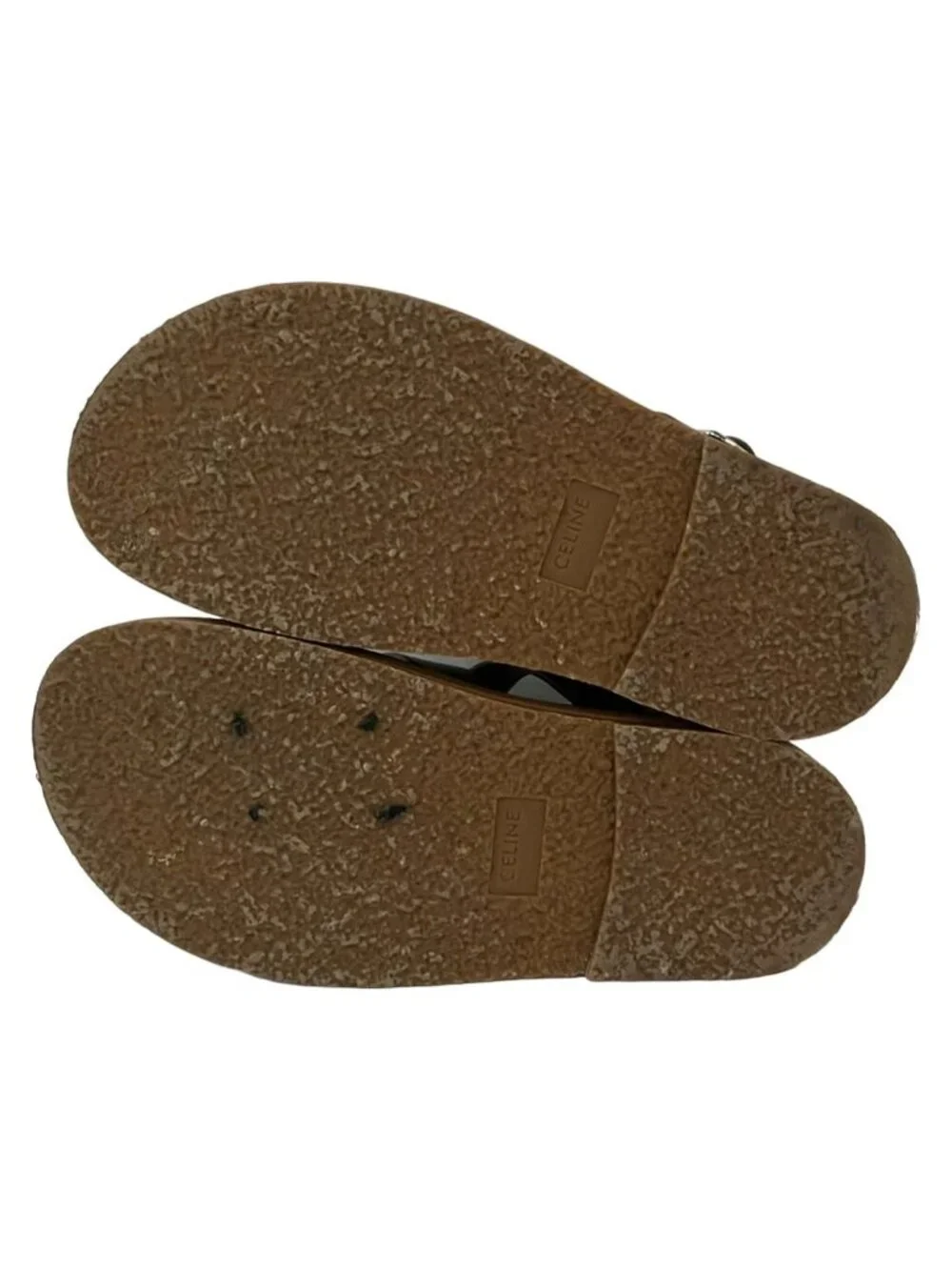 Celine Sandals 40 Tippi Brown Gladiator